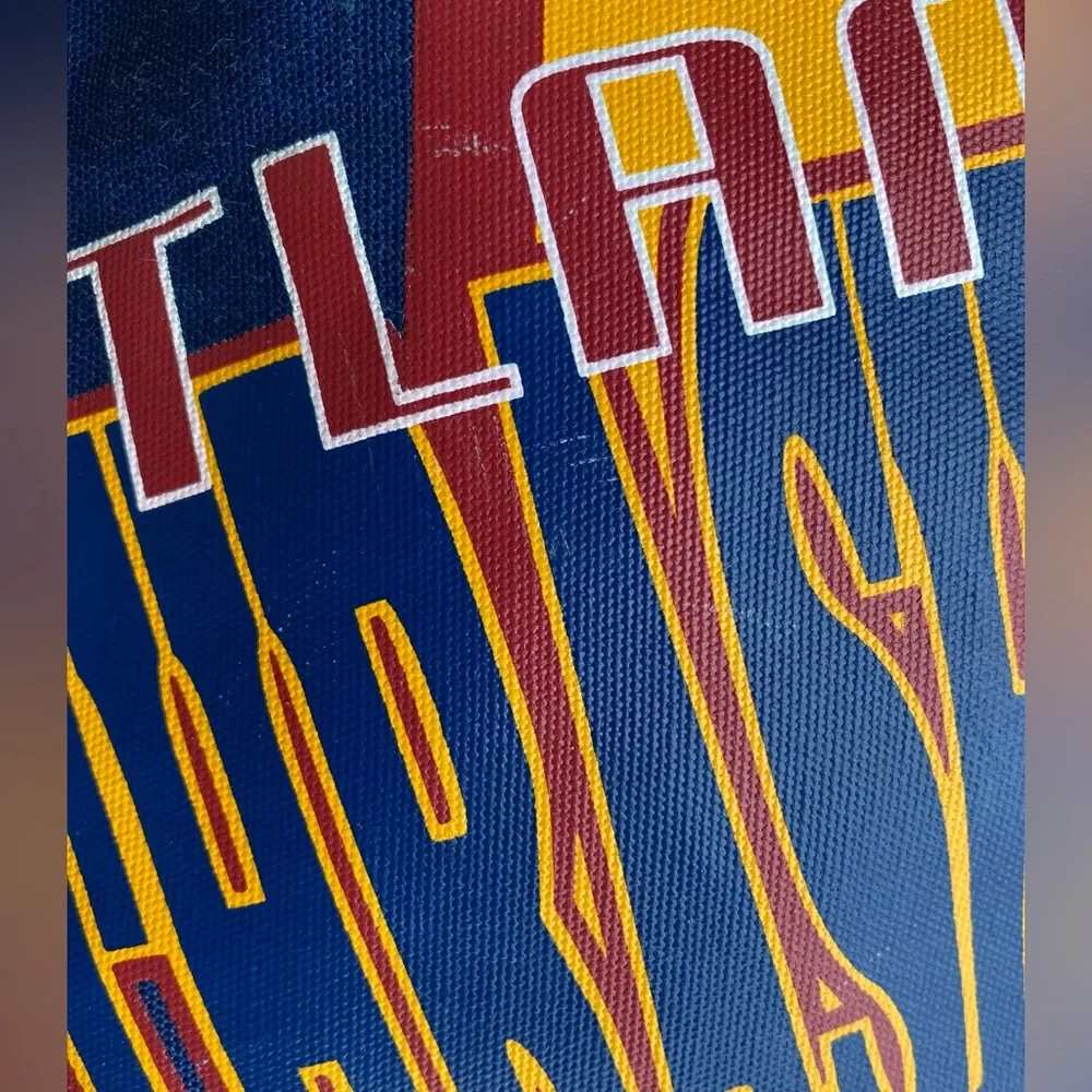 Rare Vintage Y2K Atlanta Thrashers NHL Hockey Team Colors Youth Backpack